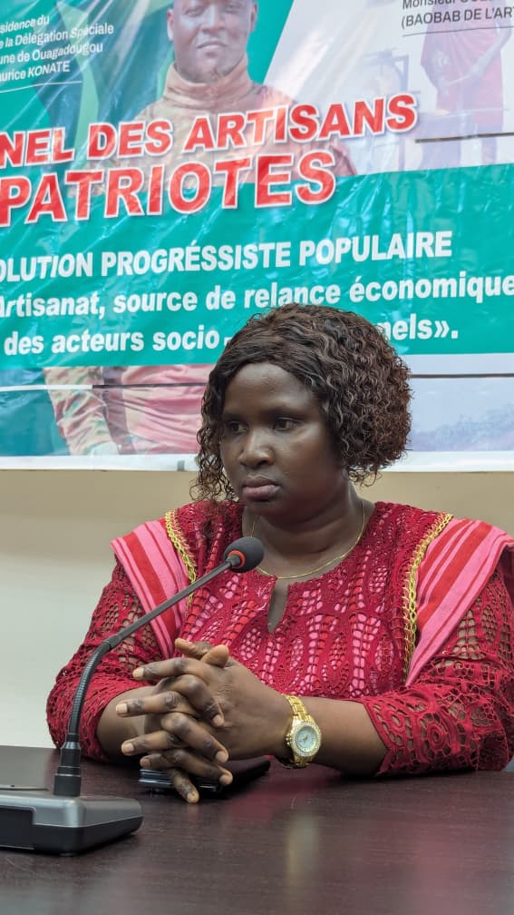 La chargée de mission de la présidence du Faso 